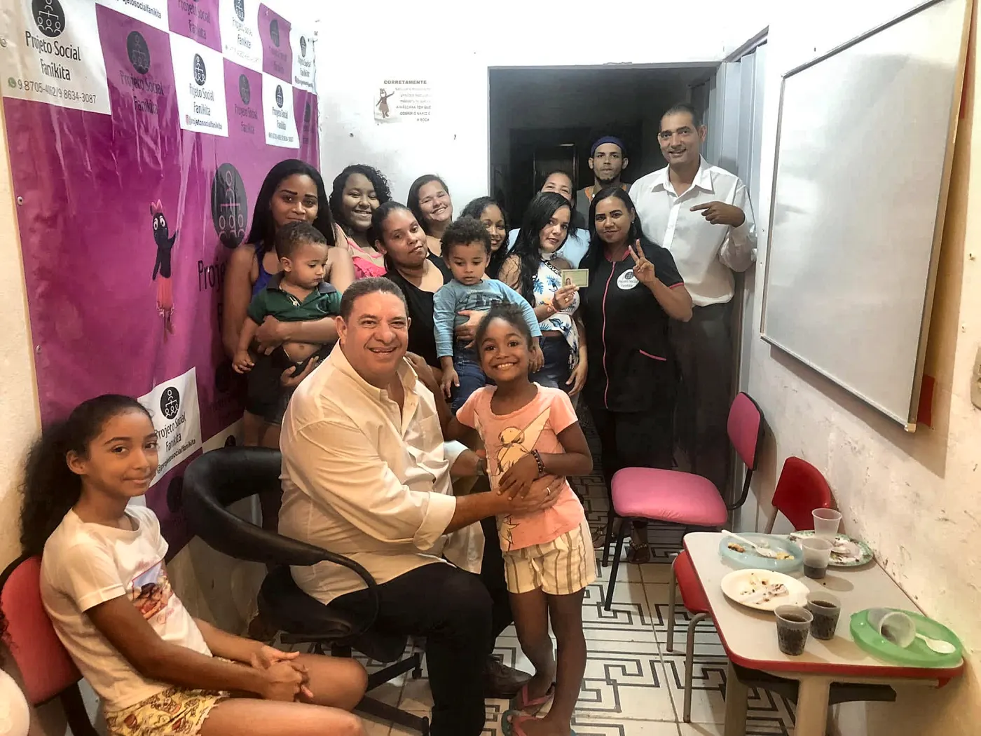 Jadson Barbosa: ao lado das crianças e das famílias